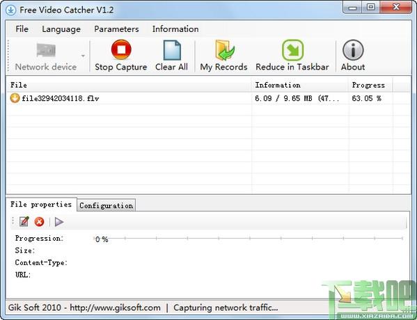 Free Video Catcher,视频捉获