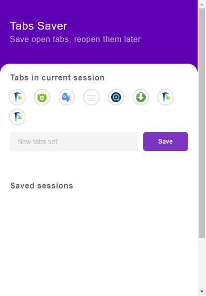 Tabs Saver下载,网页插件,标签管理